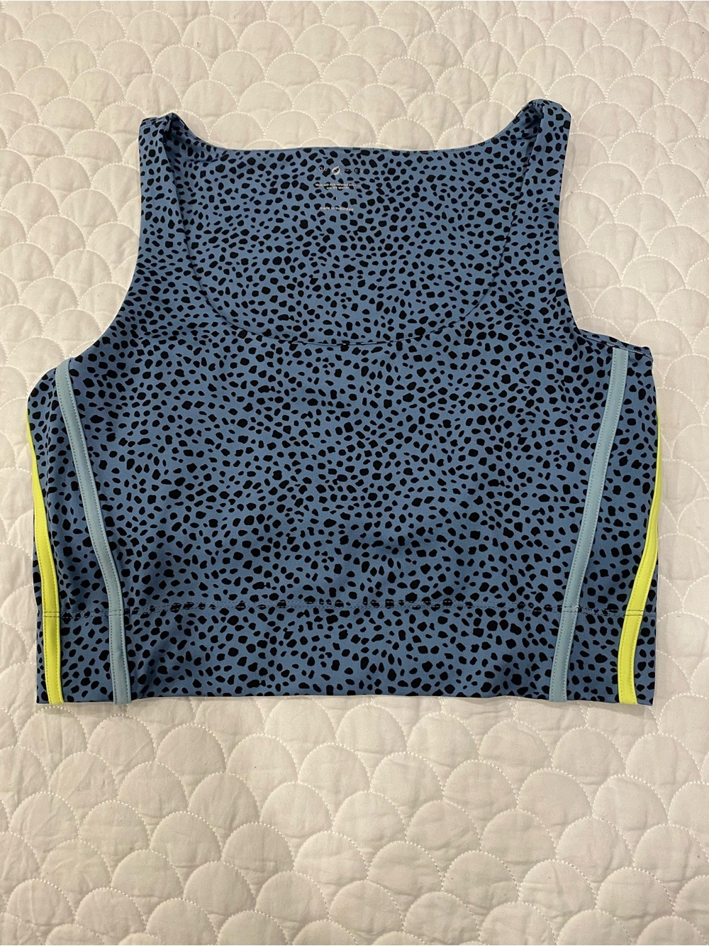 Lou & Grey Cropped Athletic Tank Top Large